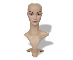 Female Mannequin Shop Model Kid Dress Cloth Display Half Body Size Head Window