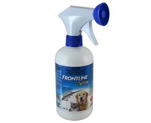 Frontline Fleas Treatment & Prevention Spray For Dogs & Cats 500ml (F6310)