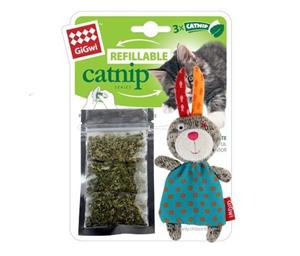 Gigwi Catnip Refillable Rabbit