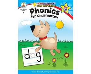 Grade K Phonics for Kindergarten  Gold Star Edition