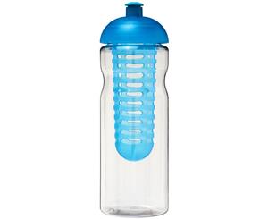 H2o Base 650Ml Dome Lid Sport Bottle And Infuser (Transparent/Aqua) - PF2841