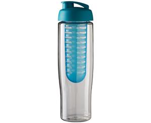 H2o Tempo 700Ml Flip Lid Sport Bottle And Infuser (Transparent/Aqua) - PF2864