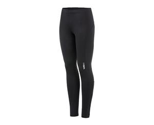 James And Nicholson Womens/Ladies Running Tights (Black/Black) - FU604