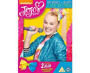 Jojo Siwa Gift Boxset - Blurt My World and BFF Bows DVD