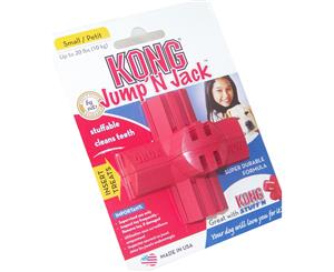 Kong Jump 'n' Jack Bouncy Stuffable Toy - Small