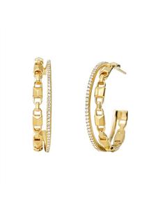 Michael Kors Premium Gold Earring