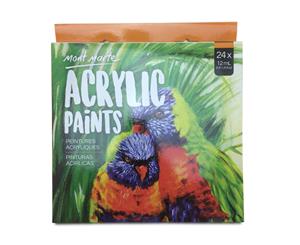 Mont Marte Paint Set - Acrylic Paint 24pc x 12ml