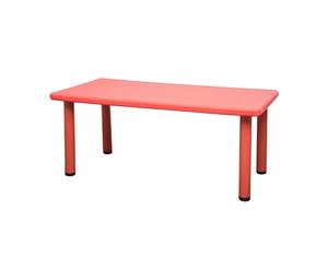 New Rectangle Kids Playing Study Table Red 120x60cm