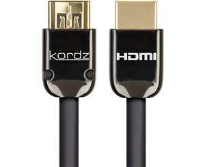 PRSHD0500 KORDZ 5M HDMI Prs Series 2 Lead High Speed With Ethernet Kordz Slim Die Cast Metal Shell Fits Into 3/4 Conduit 5M HDMI PRS SERIES 2 LEAD