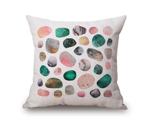 Pebbles on Cotton&linen Pillow Cover 80795