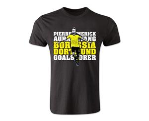 Pierre Emerick Aubameyang Dortmund Goalscorer T-Shirt (Black)