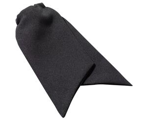 Premier Womens/Ladies Plain Workwear Clip-On Cravat (Black) - RW1137