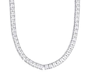 Premium Bling Sterling 925er Silver Tennis Chain 5mm - Silver