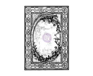 Prima Marketing - Iron Orchid Designs Cling Stamps 5 Inch X7 Inch Ornate Frame