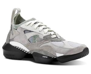 Reebok Men's 3D OP. PRO Sneakers - Grey/White/Black