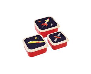 Rex London Snack Boxes Space Age Set of 3