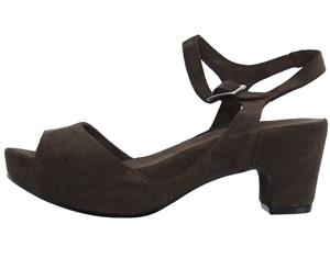 Roberto Del Carlo Women's Buckled Sandal - Dark Brown