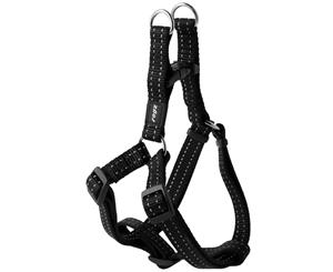 Rogz Utility Snake Medium Step-In Dog Harness Black