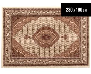 Rug Culture 230x160cm Empire Ark 1.5M Powerloomed Rug - Cream