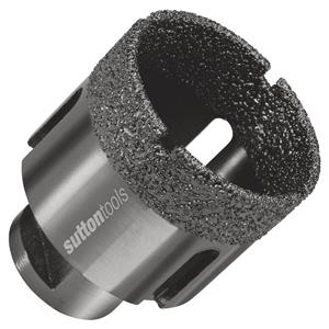 Sutton 51 x 35mm Diamond Holesaw Angle Grinder Wet/Dry