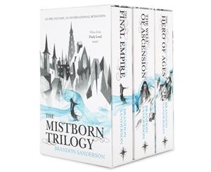 The Mistborn Trilogy Collection 3-Book Box Set by Brandon Sanderson [The Hero of Ages The Well of Ascension The Final Empire]