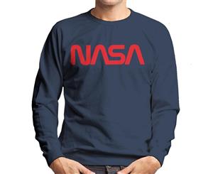 The NASA Logo 1975-1992 Men's Sweatshirt - Navy Blue