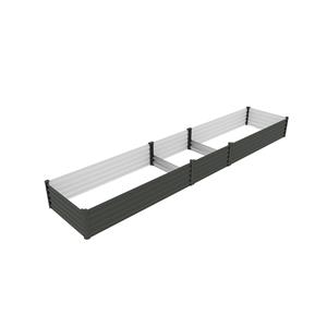 The Organic Garden Co 5.0 x 1.0 x 0.41m Raised Garden Bed - Karaka