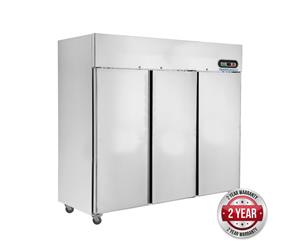 Thermaster Tropical Rated 3 Door SS Freezer 1500L - Silver