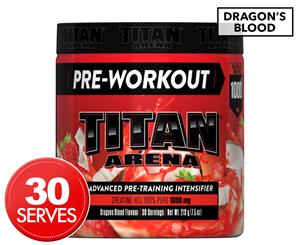 Titan Arena Pre Workout Powder Dragon's Blood 213g