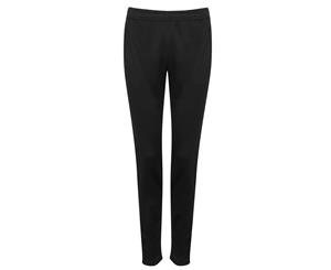 Tombo Womens/Ladies Slim Leg Jogging Bottoms (Black) - RW5466