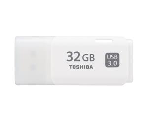 Toshiba 32GB TransMemory USB 3.0 Flash Drive White