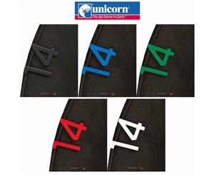 Unicorn - Eclipse HD2 Dartboard Spare Number Set - 1 to 20 - Black