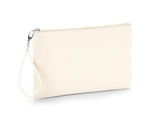 Westford Mill Canvas Wristlet Pouch (Natural/Natural) - PC3551