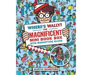 Where's Wally The Magnificent Mini Book Box  5 Books & Magnifying Glass