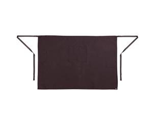 Whites Regular Bistro Apron Black