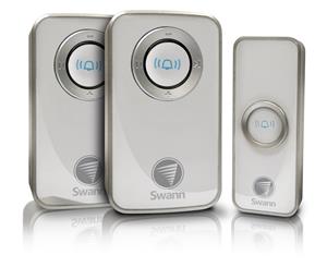 Wireless Door Chime with Receiver - Twin Pack