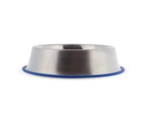 Yours Droolly Stainless Steel Bowl Rubber Base