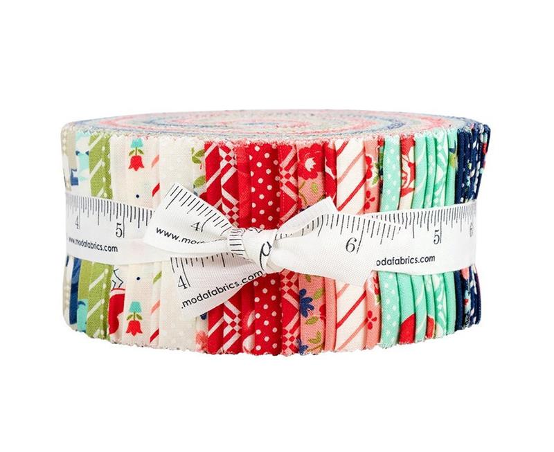 Cheap Early Bird Jelly Roll 40 2.5-inch Strips by Bonnie & Camille for ...