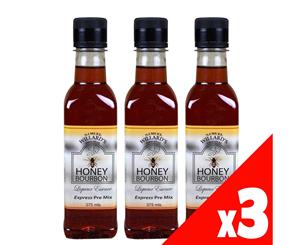 3 Pack Samuel Willards Pre-Mix Honey Bourbon Liqueur 375ml Home Brew