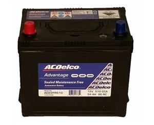 AC Delco Advantage Battery Car Van Ute Boat Sealed 22FR510 510 CCA (NS50P)