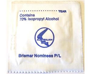 Alcohol Swabs For Cleaning Printheads (Box of 200)