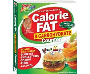 Allan Borushek's Calorie Fat and Carbohydrate Counter 2017