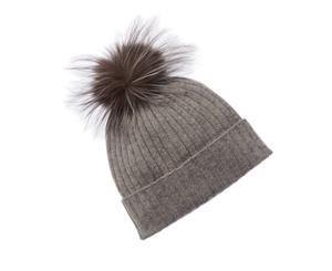 Amicale Cashmere Lurex Hat