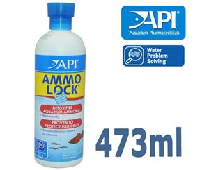 Api Ammo Lock Aquarium Fish Tank Water Treatment Ammonia Neutralizer 473ml