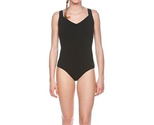 Arena Women's Vertigo One Piece C Cup Swimsuit - Black