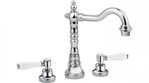 Armando Vicario Provincial 3 Piece Basin Set - Chrome