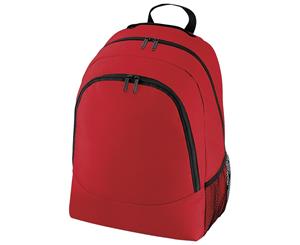 Bagbase Plain Universal Backpack / Rucksack Bag (18 Litres) (Classic Red) - RW2135