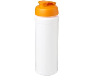 Baseline Plus 750Ml Flip Lid Sport Bottle With Grip (White/Orange) - PF2823