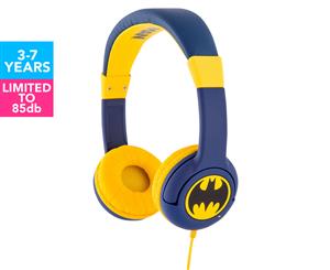 Batman Caped Crusader Kids Headphones - Navy