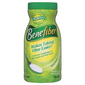 Benefiber Natural Fibre Supplement 208 Serves 730g (Exclusive Size)